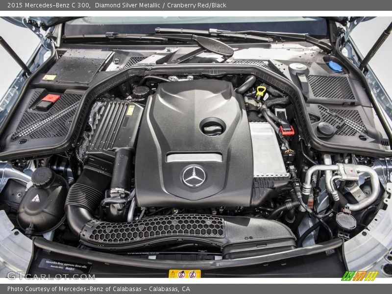  2015 C 300 Engine - 2.0 Liter DI Twin-Scroll Turbocharged DOHC 16-Valve VVT 4 Cylinder