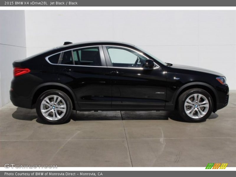 Jet Black / Black 2015 BMW X4 xDrive28i