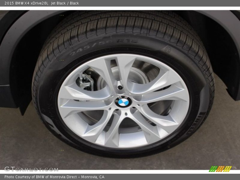 Jet Black / Black 2015 BMW X4 xDrive28i