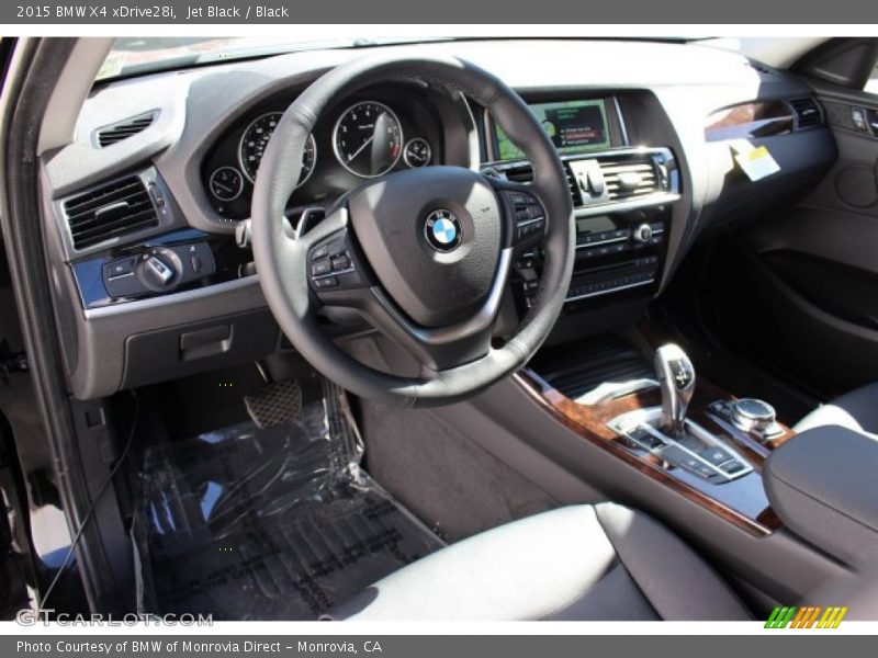 Jet Black / Black 2015 BMW X4 xDrive28i