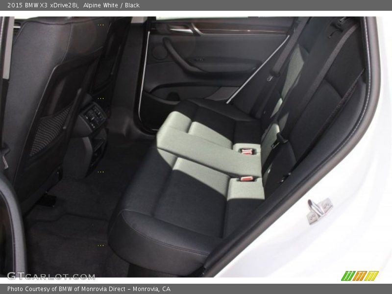 Alpine White / Black 2015 BMW X3 xDrive28i