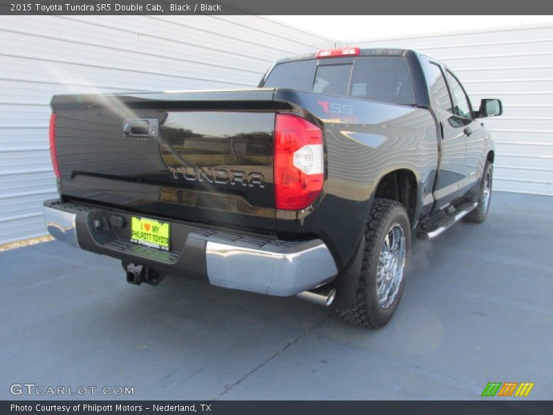 Black / Black 2015 Toyota Tundra SR5 Double Cab