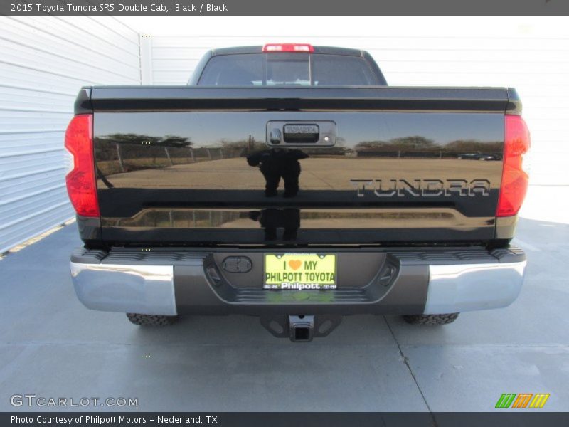 Black / Black 2015 Toyota Tundra SR5 Double Cab