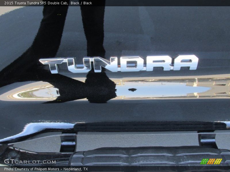 Black / Black 2015 Toyota Tundra SR5 Double Cab