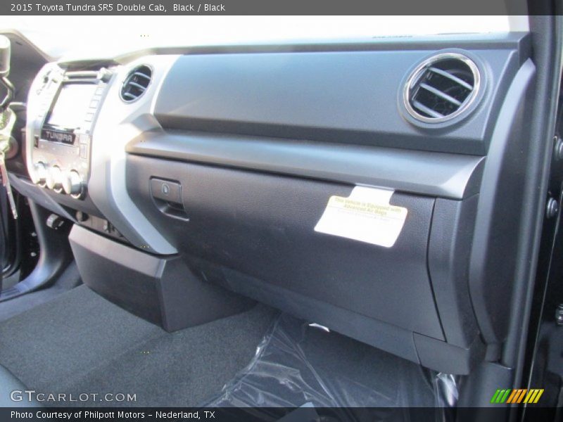 Black / Black 2015 Toyota Tundra SR5 Double Cab