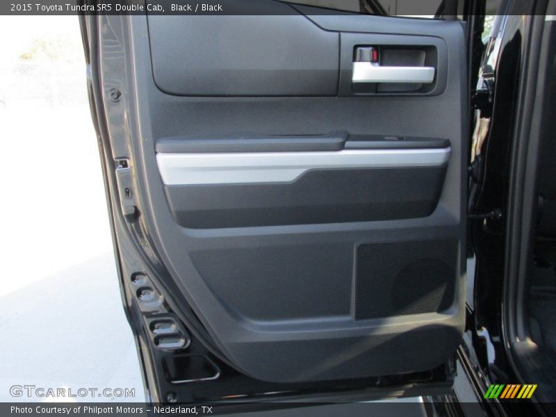 Black / Black 2015 Toyota Tundra SR5 Double Cab