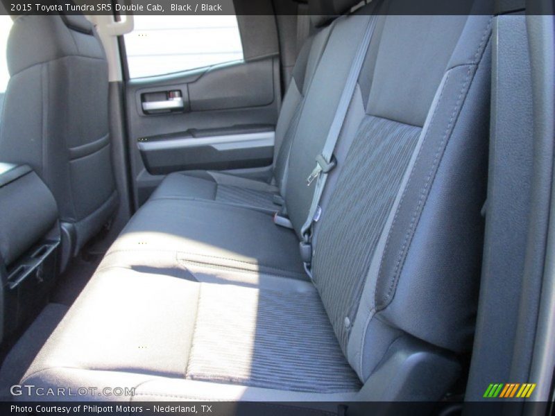 Black / Black 2015 Toyota Tundra SR5 Double Cab