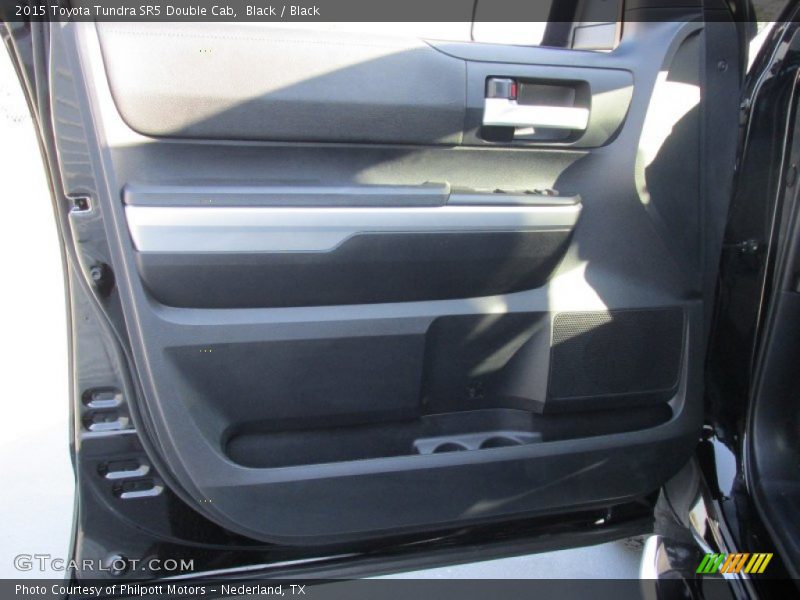 Black / Black 2015 Toyota Tundra SR5 Double Cab