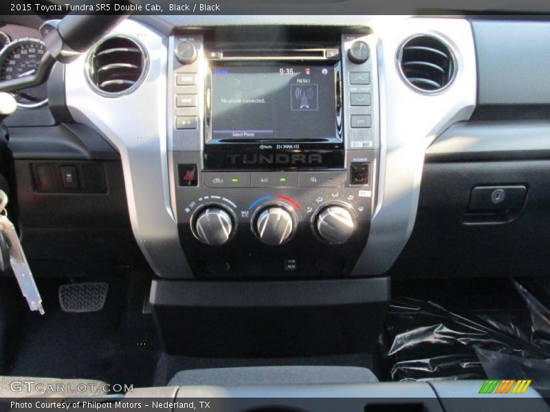 Black / Black 2015 Toyota Tundra SR5 Double Cab