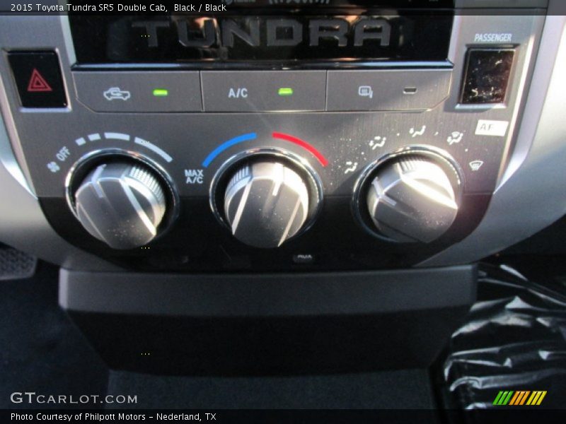 Black / Black 2015 Toyota Tundra SR5 Double Cab
