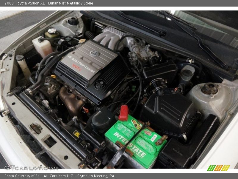 Lunar Mist Metallic / Stone 2003 Toyota Avalon XL
