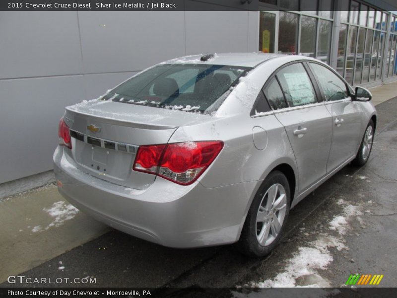 Silver Ice Metallic / Jet Black 2015 Chevrolet Cruze Diesel