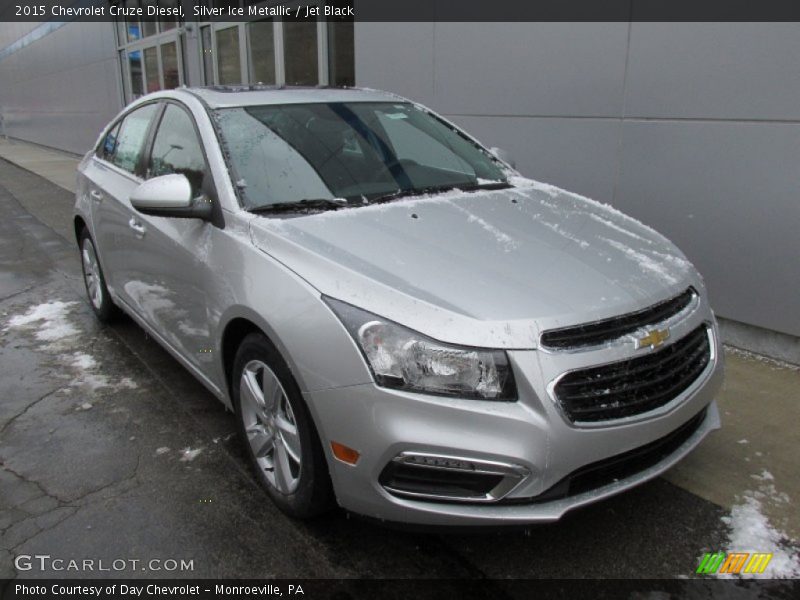 Silver Ice Metallic / Jet Black 2015 Chevrolet Cruze Diesel