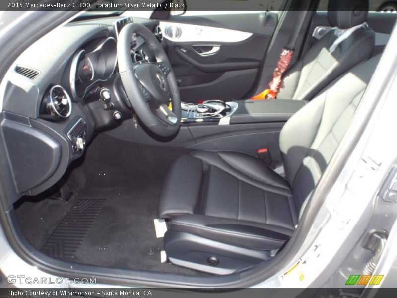 Front Seat of 2015 C 300