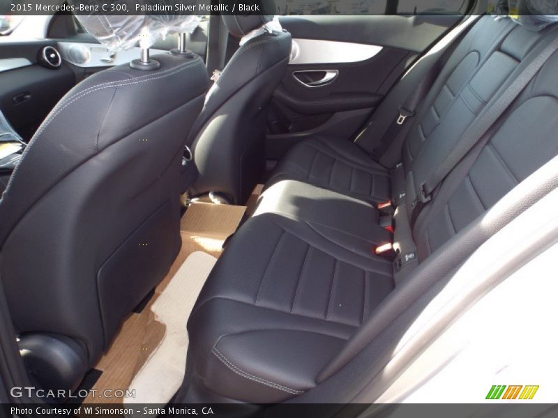 Rear Seat of 2015 C 300