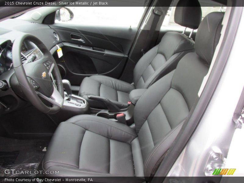 Silver Ice Metallic / Jet Black 2015 Chevrolet Cruze Diesel
