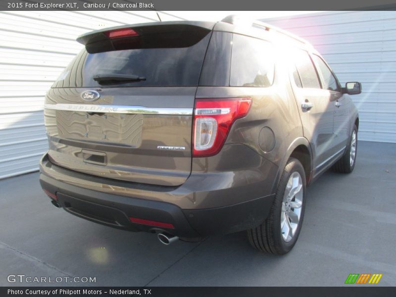 Caribou / Charcoal Black 2015 Ford Explorer XLT
