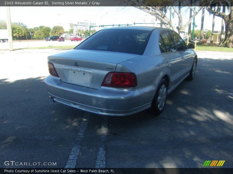 Sterling Silver Metallic / Gray 2003 Mitsubishi Galant ES