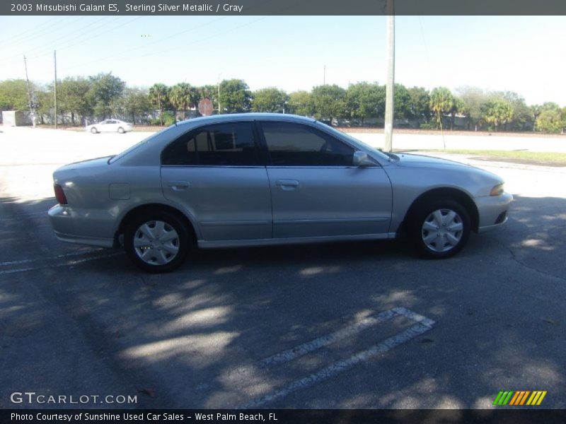 Sterling Silver Metallic / Gray 2003 Mitsubishi Galant ES