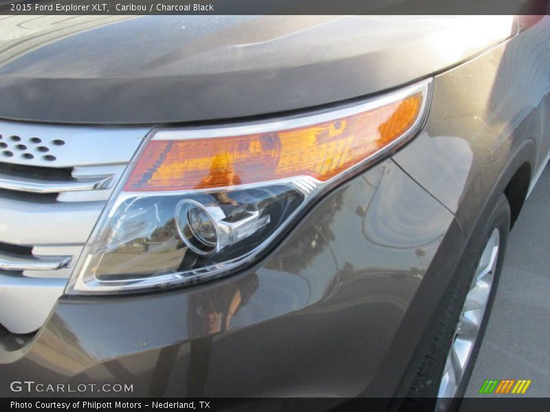 Caribou / Charcoal Black 2015 Ford Explorer XLT