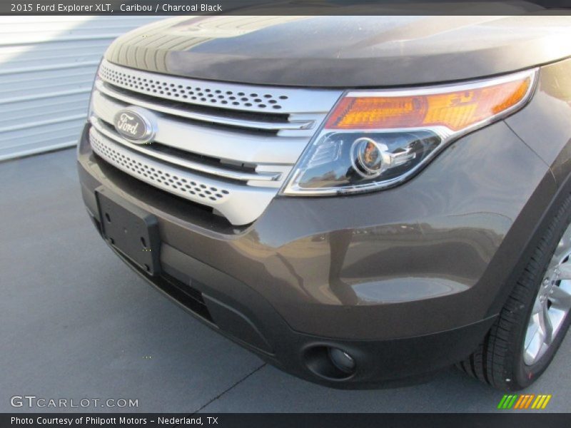 Caribou / Charcoal Black 2015 Ford Explorer XLT