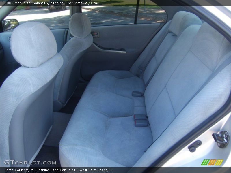 Rear Seat of 2003 Galant ES