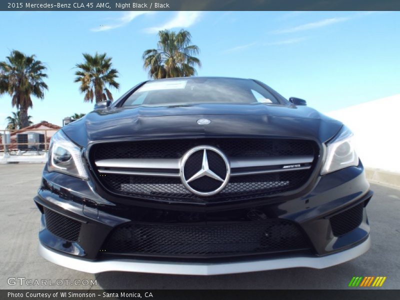 Night Black / Black 2015 Mercedes-Benz CLA 45 AMG