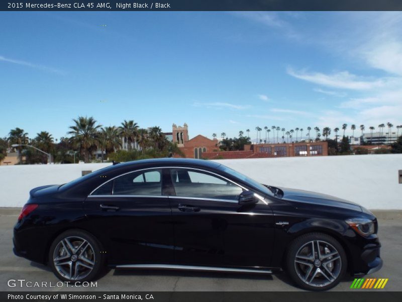 Night Black / Black 2015 Mercedes-Benz CLA 45 AMG