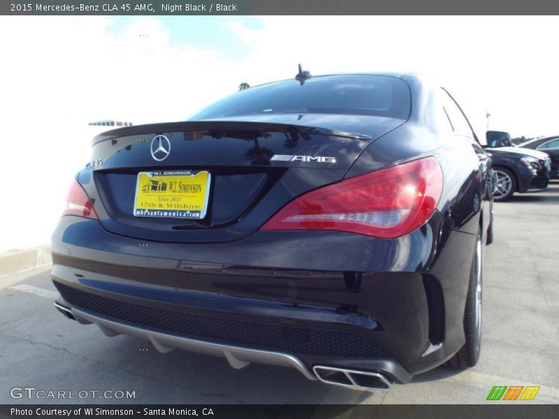 Night Black / Black 2015 Mercedes-Benz CLA 45 AMG