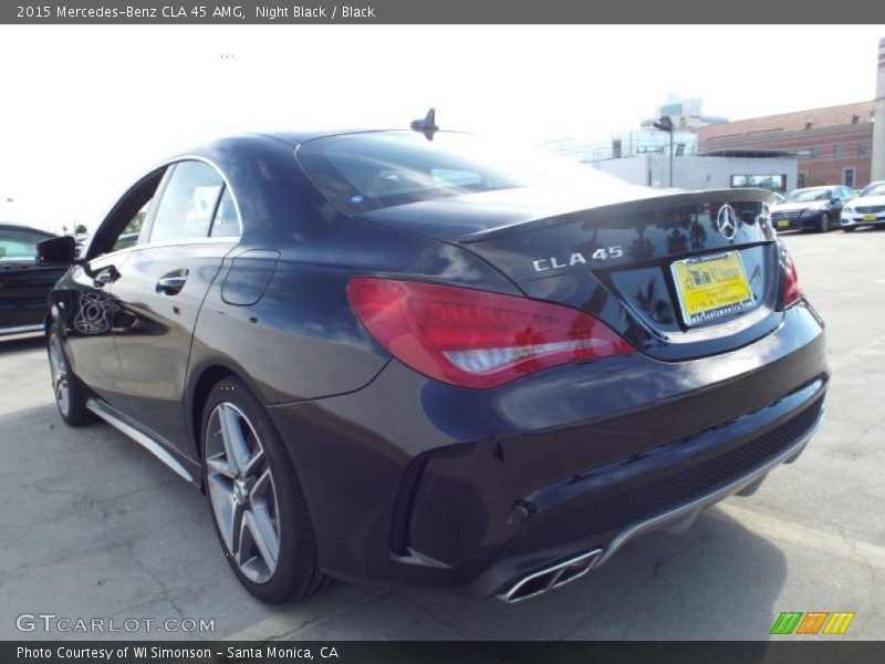 Night Black / Black 2015 Mercedes-Benz CLA 45 AMG