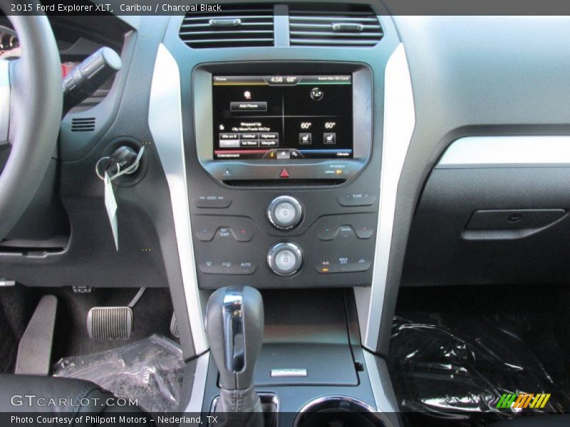 Caribou / Charcoal Black 2015 Ford Explorer XLT
