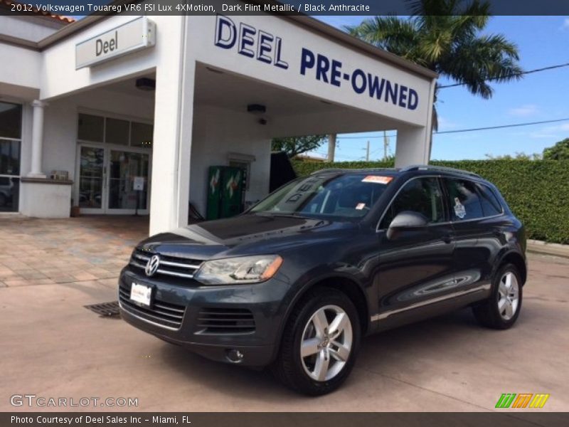 Dark Flint Metallic / Black Anthracite 2012 Volkswagen Touareg VR6 FSI Lux 4XMotion