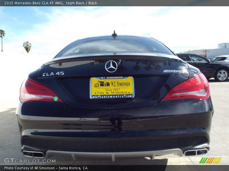 Night Black / Black 2015 Mercedes-Benz CLA 45 AMG