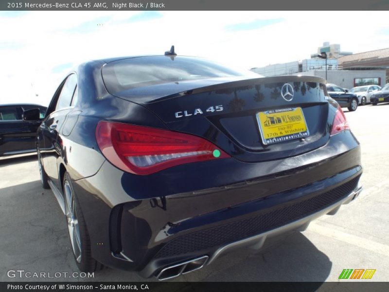 Night Black / Black 2015 Mercedes-Benz CLA 45 AMG