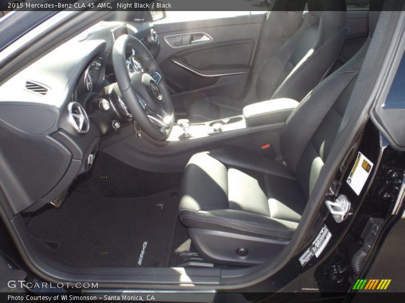 Night Black / Black 2015 Mercedes-Benz CLA 45 AMG