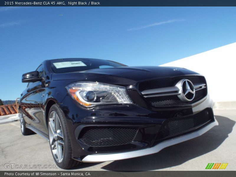 Night Black / Black 2015 Mercedes-Benz CLA 45 AMG