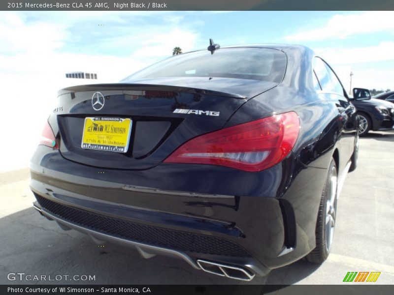 Night Black / Black 2015 Mercedes-Benz CLA 45 AMG