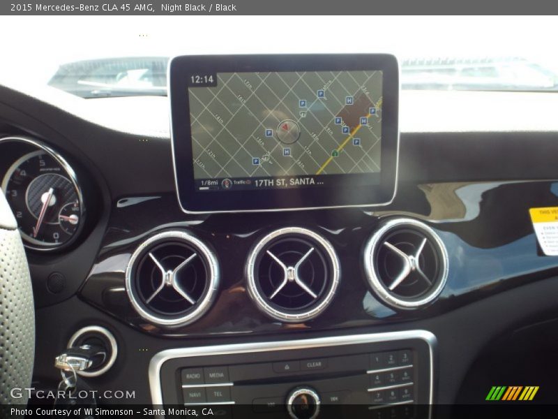Night Black / Black 2015 Mercedes-Benz CLA 45 AMG