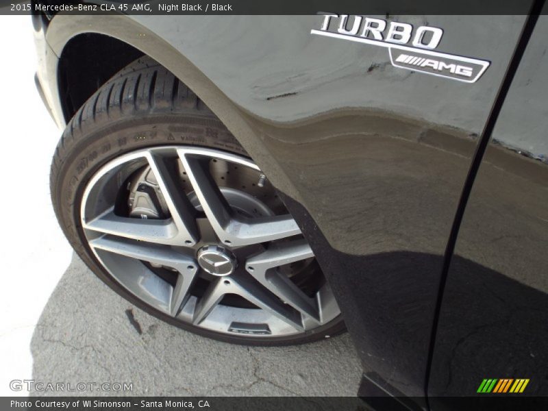 Night Black / Black 2015 Mercedes-Benz CLA 45 AMG