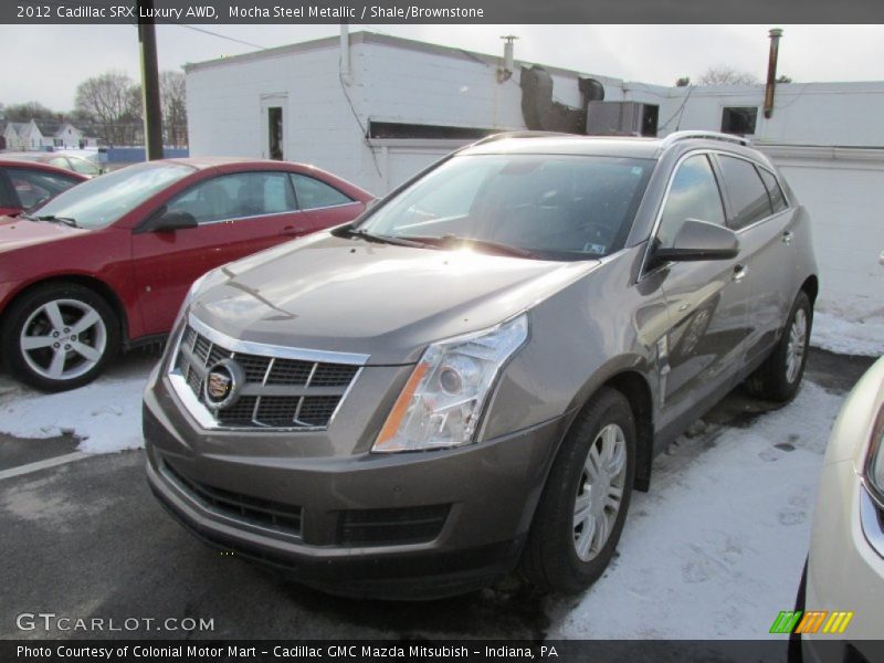 Mocha Steel Metallic / Shale/Brownstone 2012 Cadillac SRX Luxury AWD