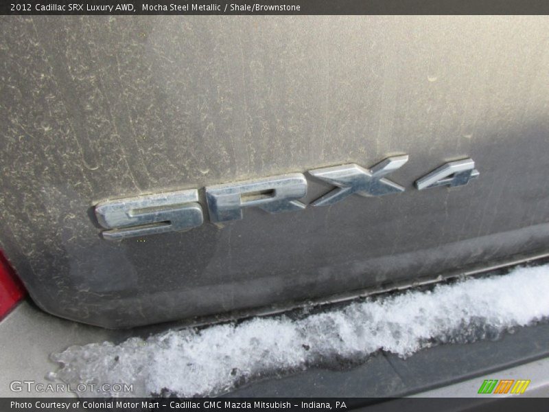 Mocha Steel Metallic / Shale/Brownstone 2012 Cadillac SRX Luxury AWD
