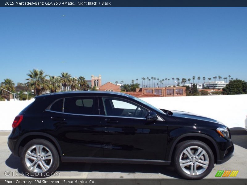 Night Black / Black 2015 Mercedes-Benz GLA 250 4Matic