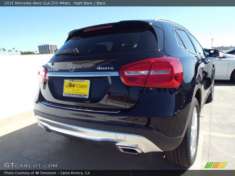 Night Black / Black 2015 Mercedes-Benz GLA 250 4Matic