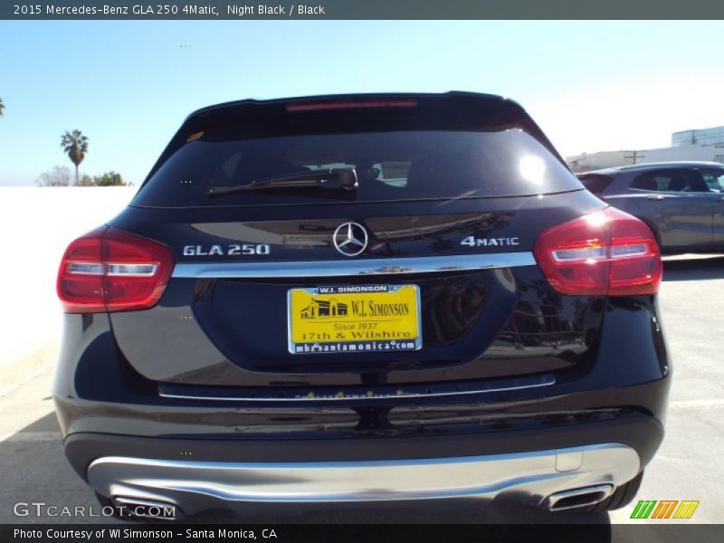 Night Black / Black 2015 Mercedes-Benz GLA 250 4Matic