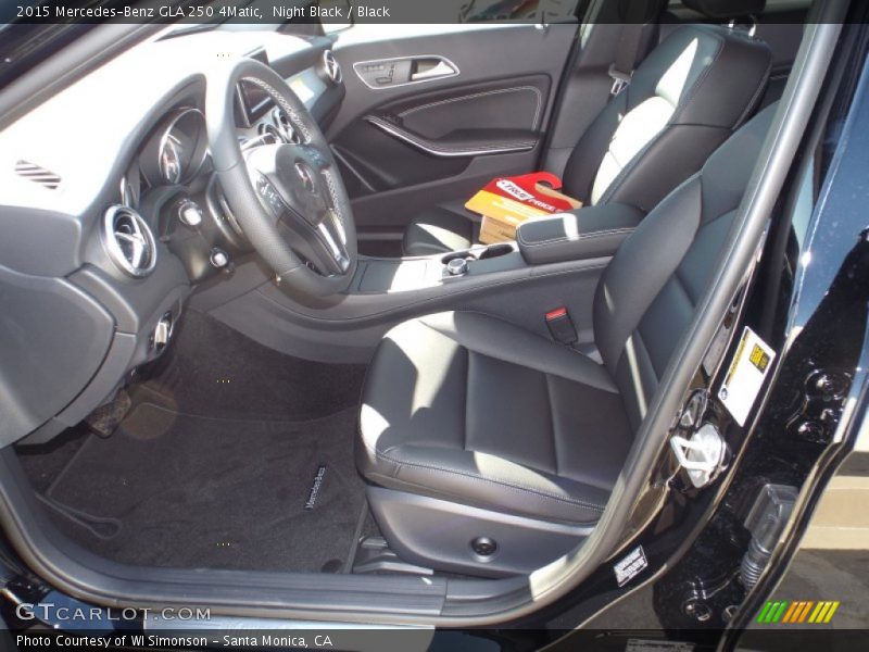 Night Black / Black 2015 Mercedes-Benz GLA 250 4Matic