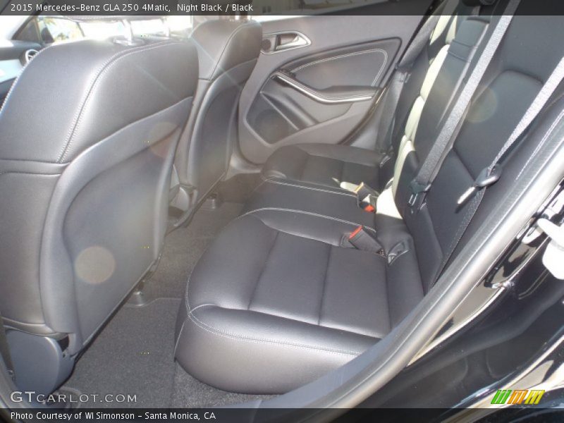 Night Black / Black 2015 Mercedes-Benz GLA 250 4Matic