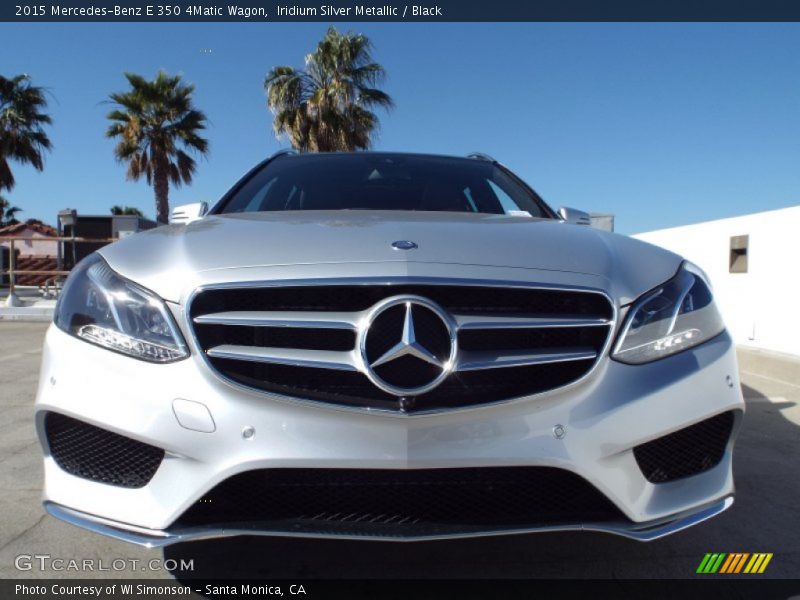 Iridium Silver Metallic / Black 2015 Mercedes-Benz E 350 4Matic Wagon