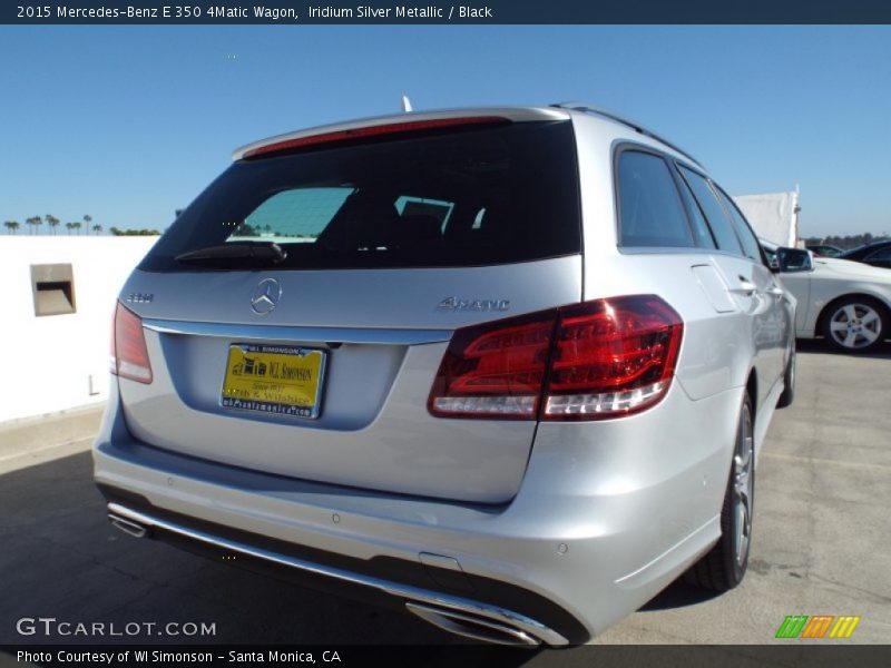 Iridium Silver Metallic / Black 2015 Mercedes-Benz E 350 4Matic Wagon