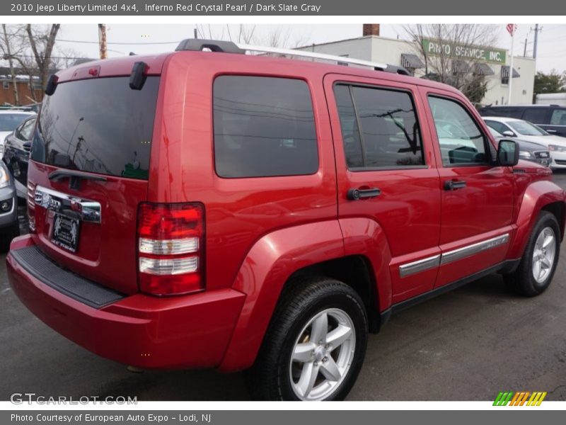 Inferno Red Crystal Pearl / Dark Slate Gray 2010 Jeep Liberty Limited 4x4