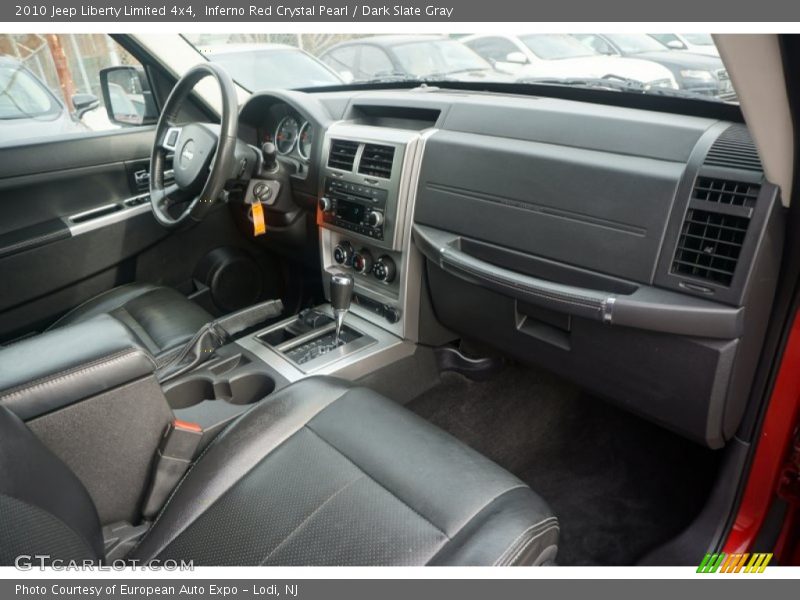 Inferno Red Crystal Pearl / Dark Slate Gray 2010 Jeep Liberty Limited 4x4
